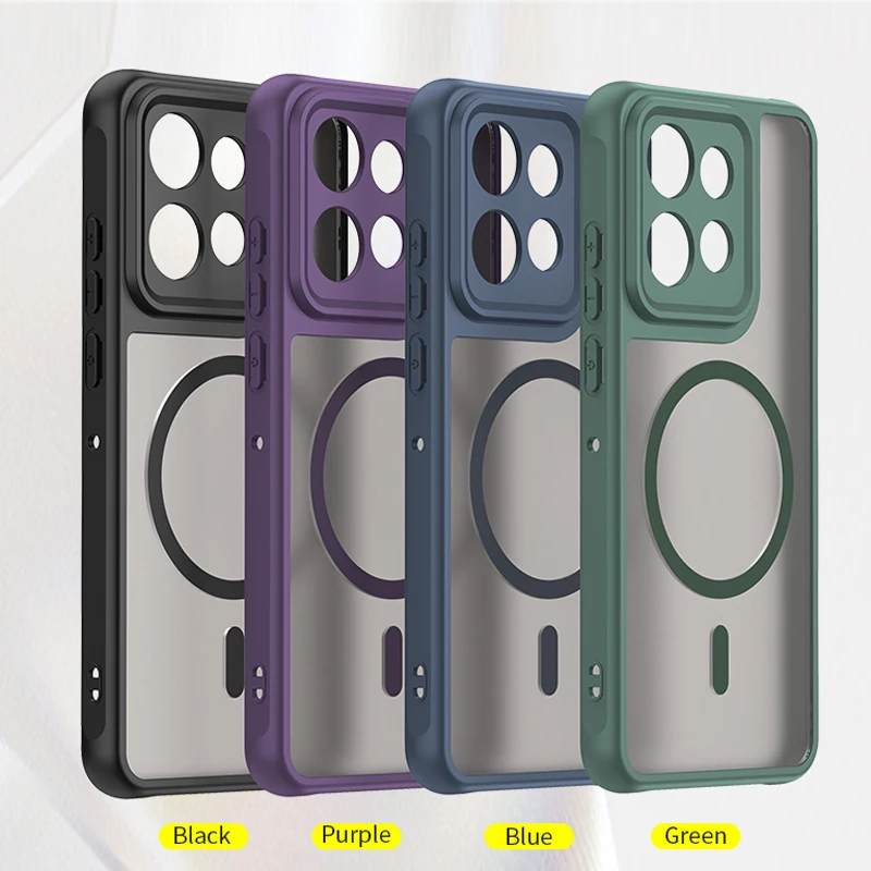 Semi-Transparent Frosted Matte Anti-Fingerprint Phone Case Cover