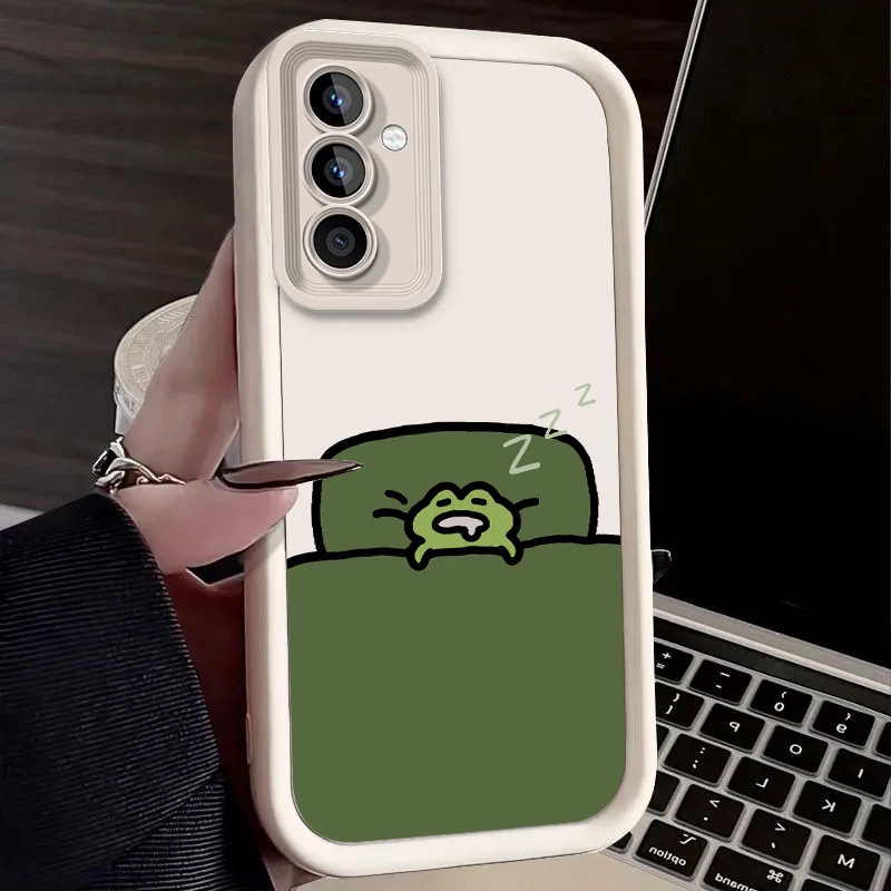 Cartoon Frog Phone Case – Slim and Stylish Protective Back Cover