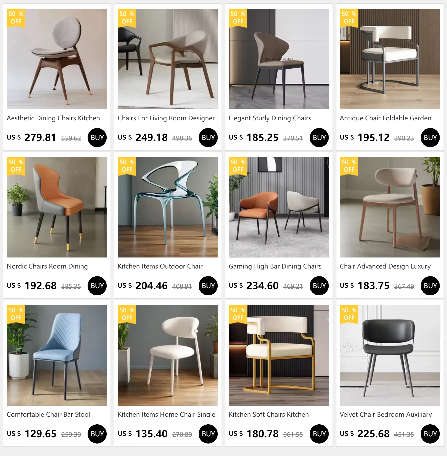 Description Picture 2 of itemElegant Study Dining Chairs Brown Decorative Interiour Minimalist Dining Chairs Iatlian Poltrona Design Living Room Furniture