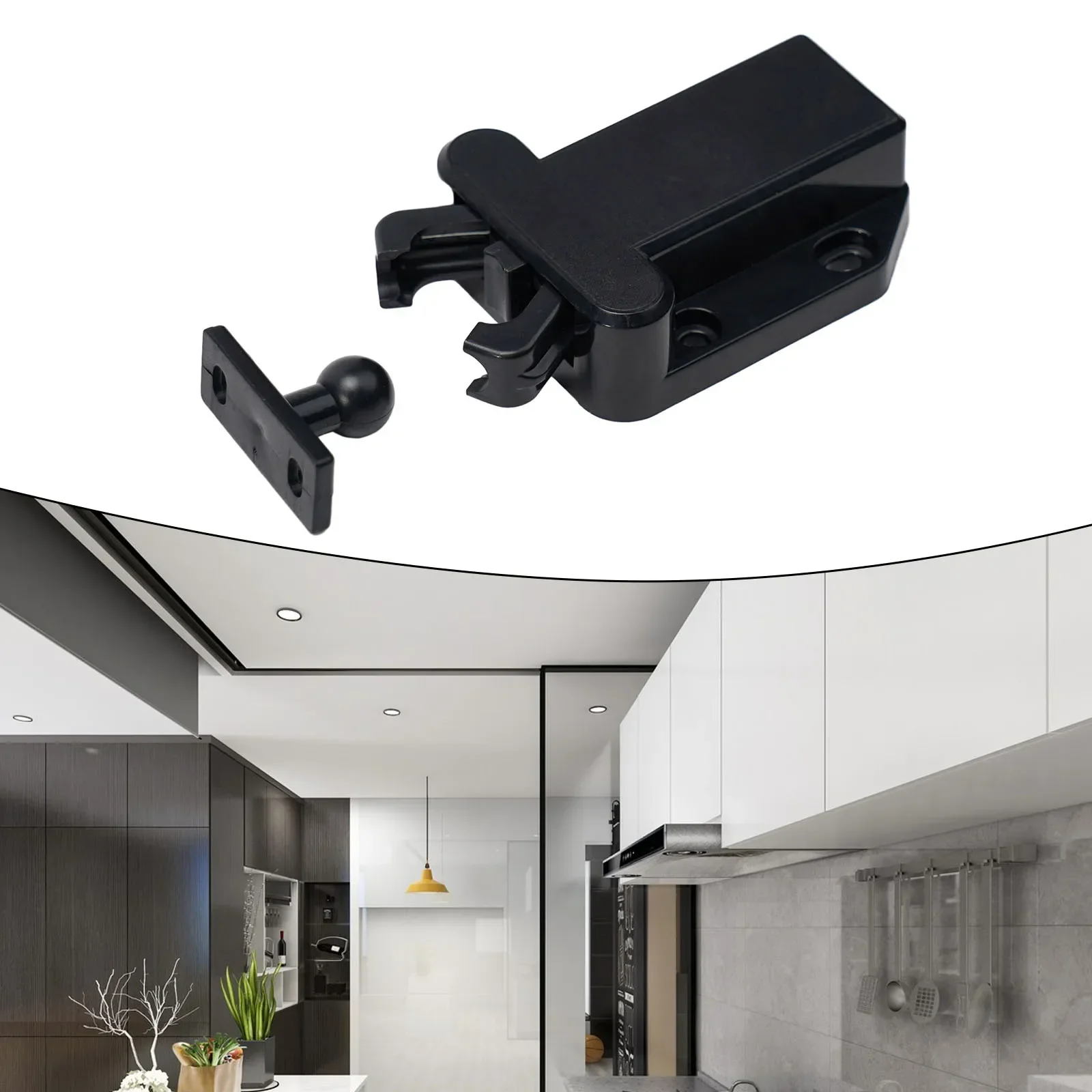 Cabinet Door Latch Catch Latch Push To Open Release 4pcs Beetles Drawer Cabinet Latch Catch Touch Cupboard Doors