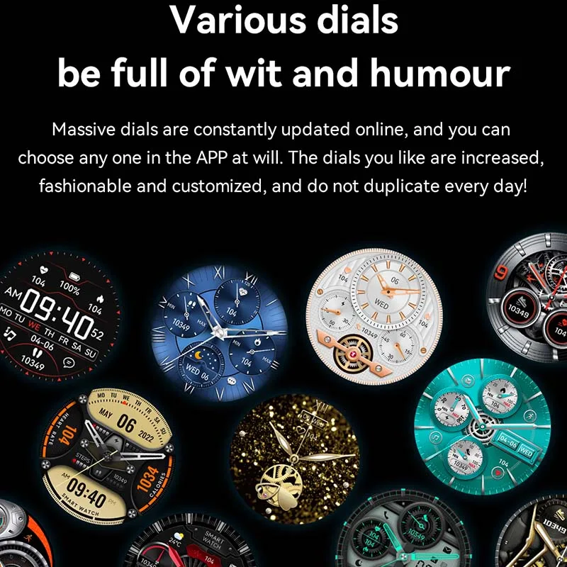 Smart Watch Smart Watch HK85 AMOLED 1.43" BT Call Health Monitoring Always on Display Men Women Tracking Fitness Sports Smartwatch smart watch