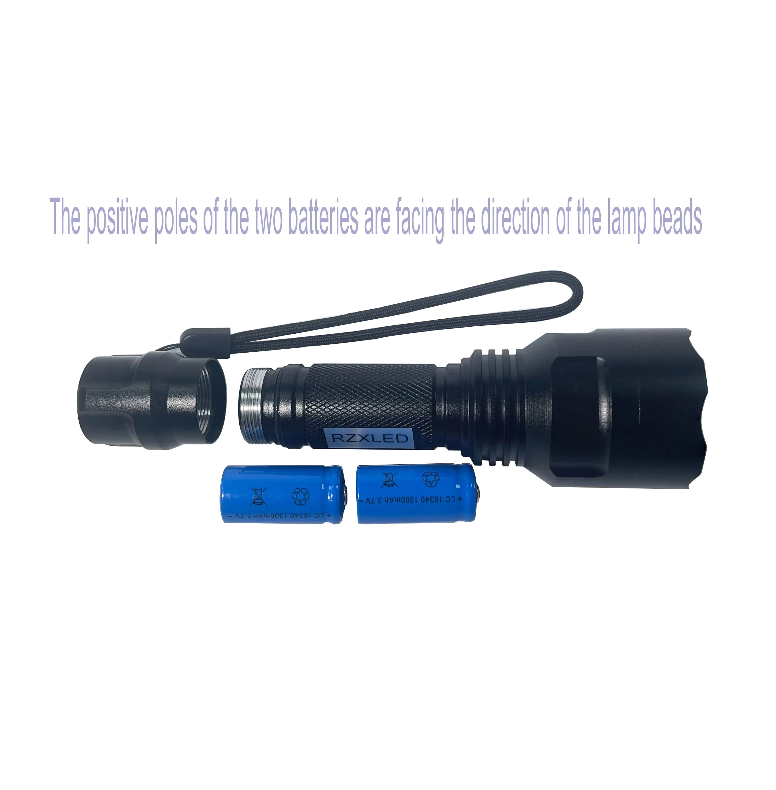 UV-B LED Handheld 254NM 265NM 275NM 295NM 311NM 325NM 340NM 365NM UVC Sanitize Flashlight uv flashlight