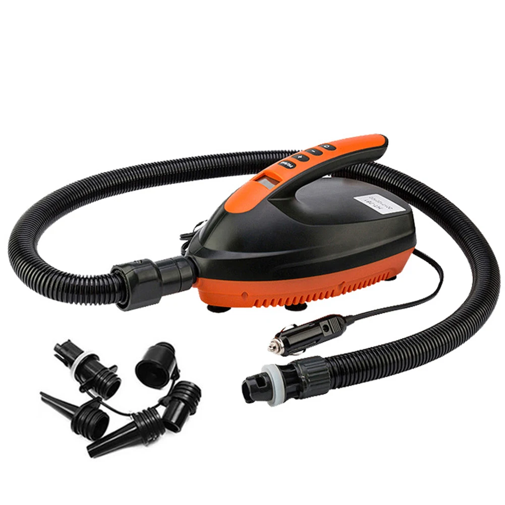 

Насос надувной DC 12 В, макс. 16/20 фунт/кв. Дюйм, с 6 насадками