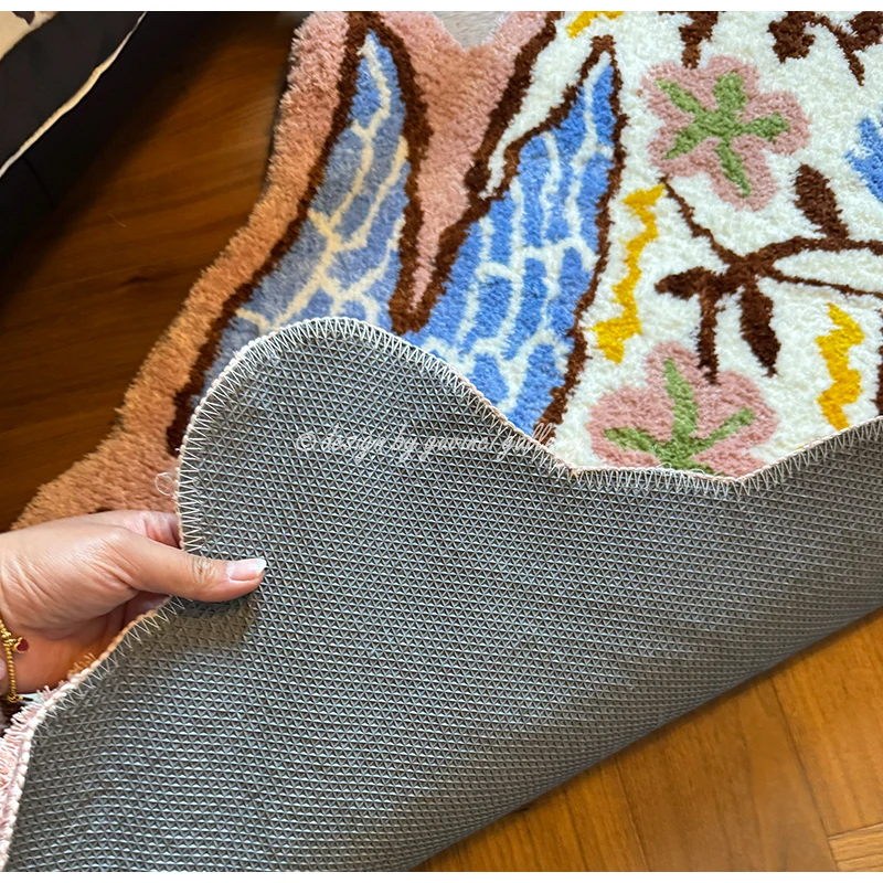 Mystical Animal Shaped Soft Tufted Rug 3