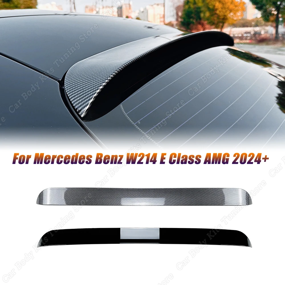 

Rear Trunk Roof Rear Wing Spoiler Exterior Splitter Car Modification For Mercedes Benz W214 E Class E260 E300 AMG 2024+ Suitable