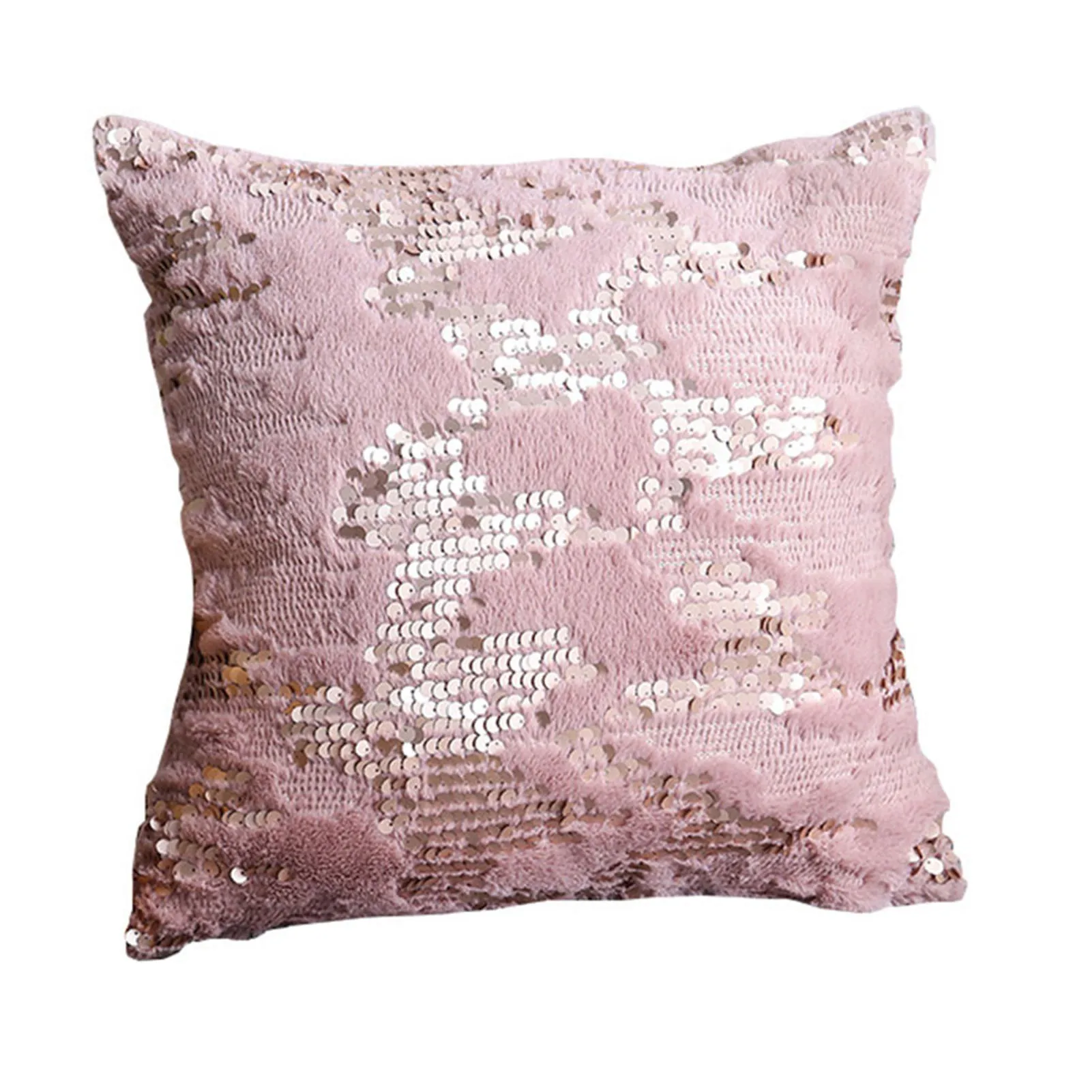 

Pillow Cover Cushion Covers Comfy Satin Solid Throw Pillow Cover Cushion Case For Sofa Couch Bedroom Home Party Decor
