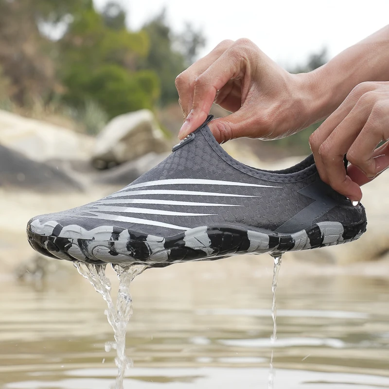 Summer Outdoor Beach Aqua Shoes Quick Drying Anti-Slip Aqua Breathable Durable Stream Tracing Shoes Barefoot