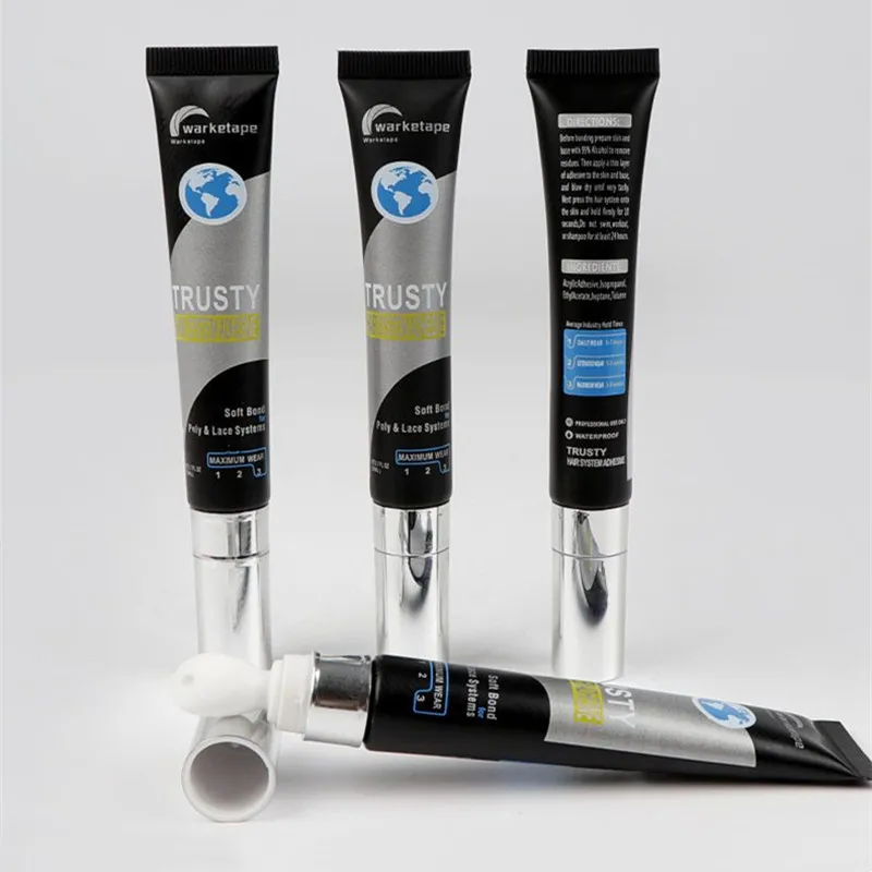 Transparent Trusty Wig Glue Soft Bond Poly & Lace Systems Professional Hair System Adhesives