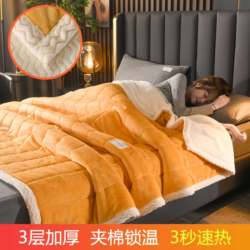 Plush Coral Fleece Soft & Warm Blanket - Ultra Cozy and Washable