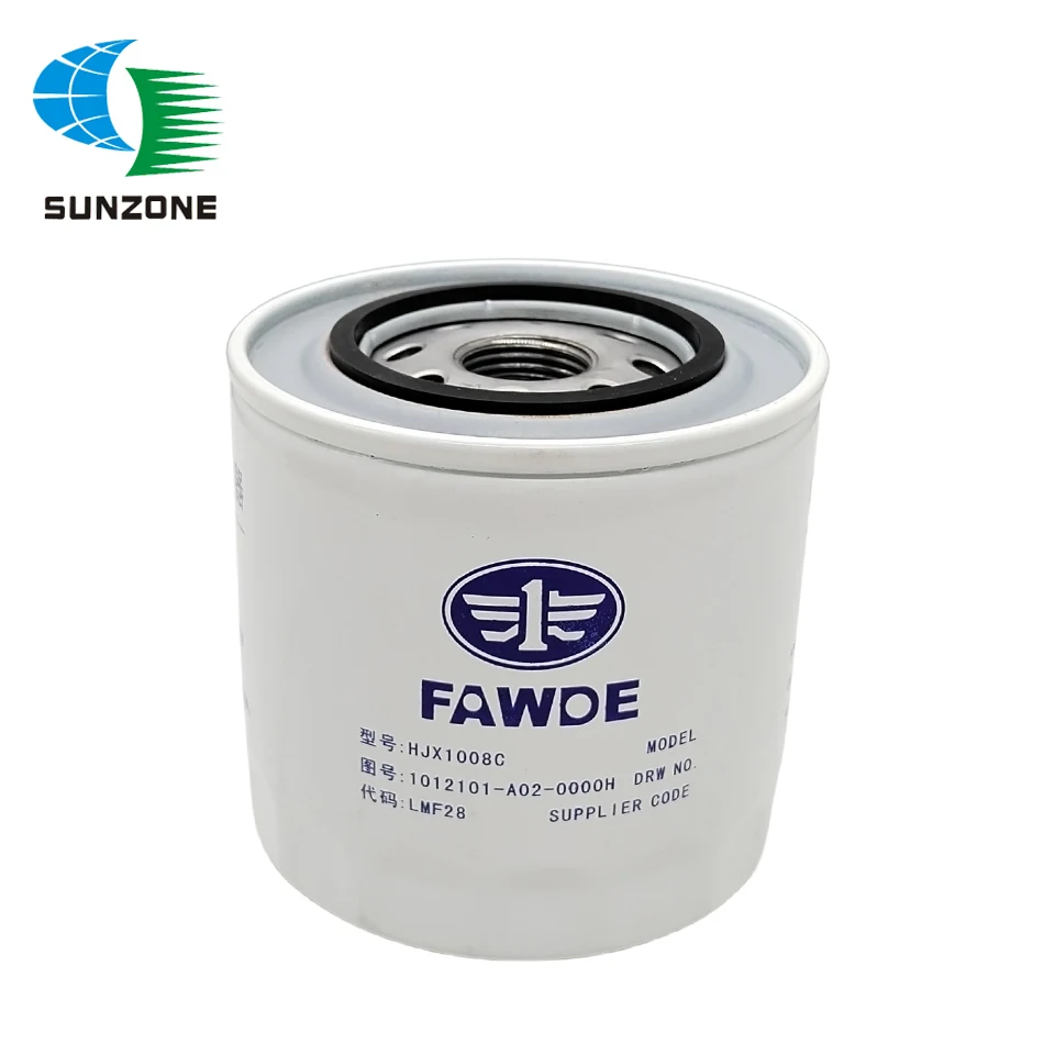 Filtro de Óleo Hjx1008c 1012101-a020000h Peças Sobresselentes do Motor para Fawde Xichai 4dx22 4dx23 4dw Fabricantes Fornecem