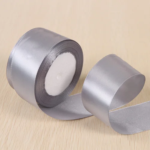 Elegant Satin Ribbons in Variety of Colors for Wedding and Party Decorations