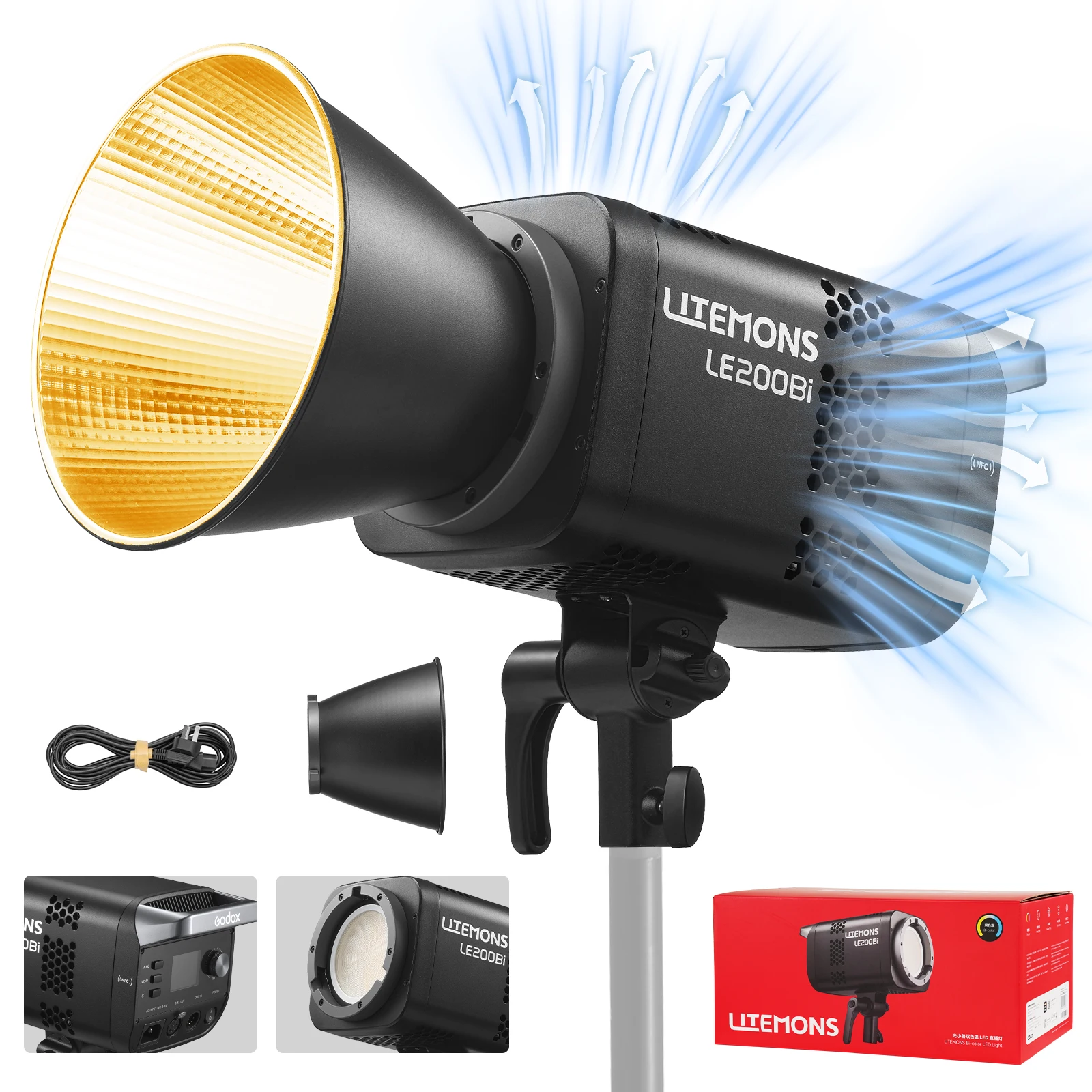 Godox LITEMONS LE200Bi/LE300Bi/LE600Bi