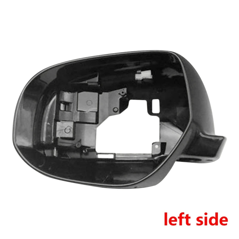 

Auto Side Mirror Bottom Lower Holder for Mitsubishi Outlander 2013-2018 housing frame wing 2014 2015 2016 Rearview Glossy black