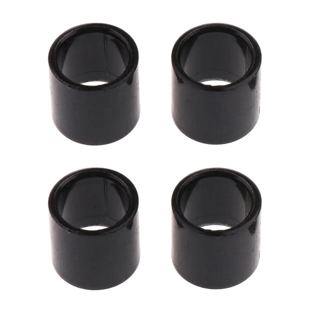 

2x 4Pcs Abrasion Resistance Longboard Skateboard Bearing Spacers Black