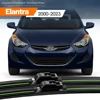 2x For Hyundai Elantra 2000-2023 Front Windshield Wiper Blades 2012 2013 2015 2016 2017 2018 2020 Windscreen Window Accessories 1