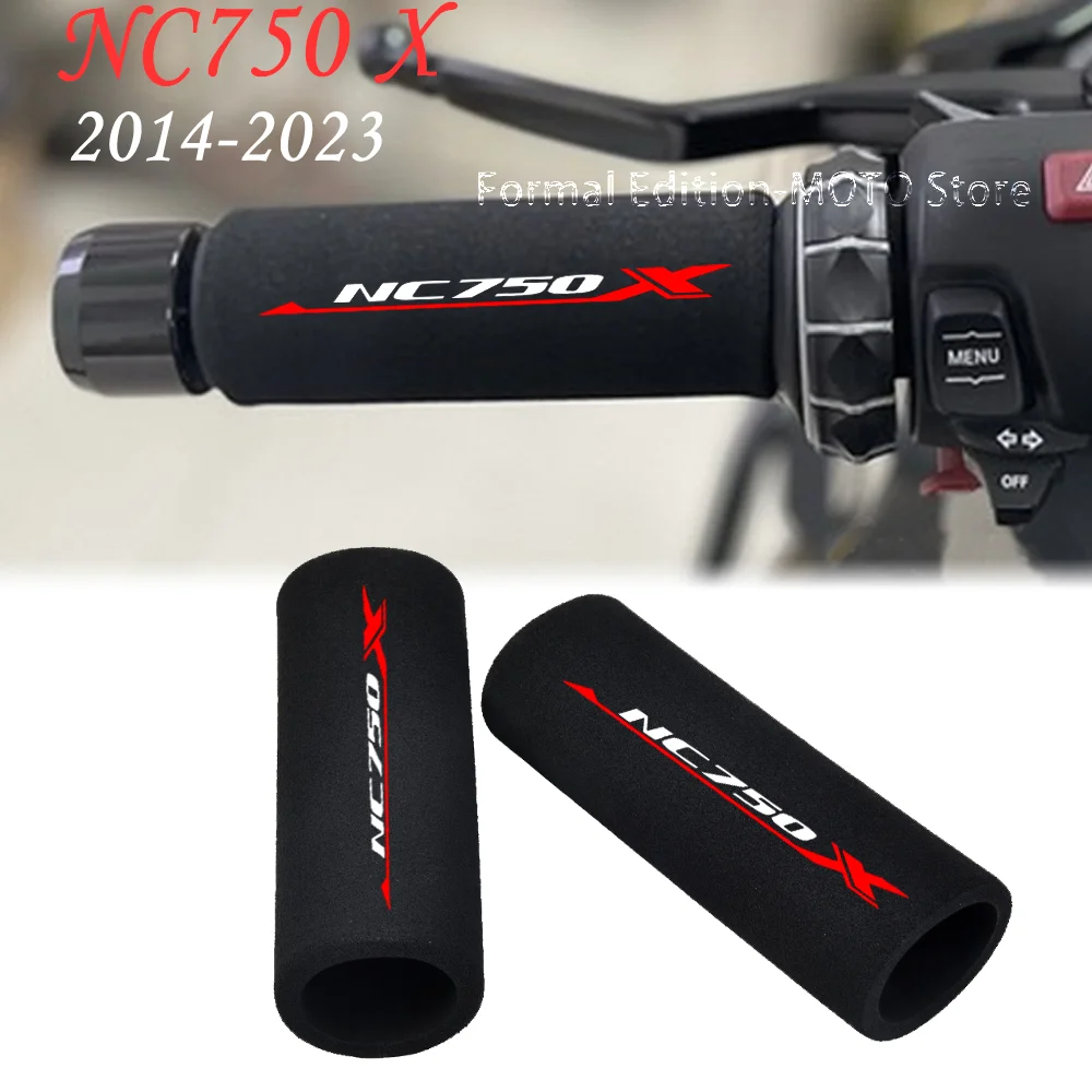 Sponge Grip NC750X 2021 Motorcycle Handlebar Grips Anti Vibration for Honda NC750 NC 750 X 750X 2014-2023 2018 2019 2020 2022