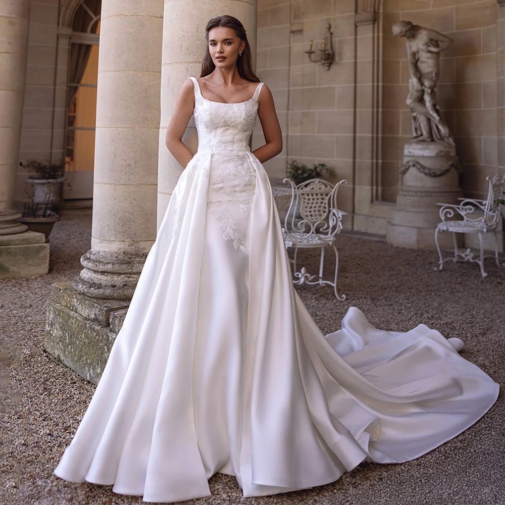 chinese dress ladies Eden High Neck Satin Gown main image 1