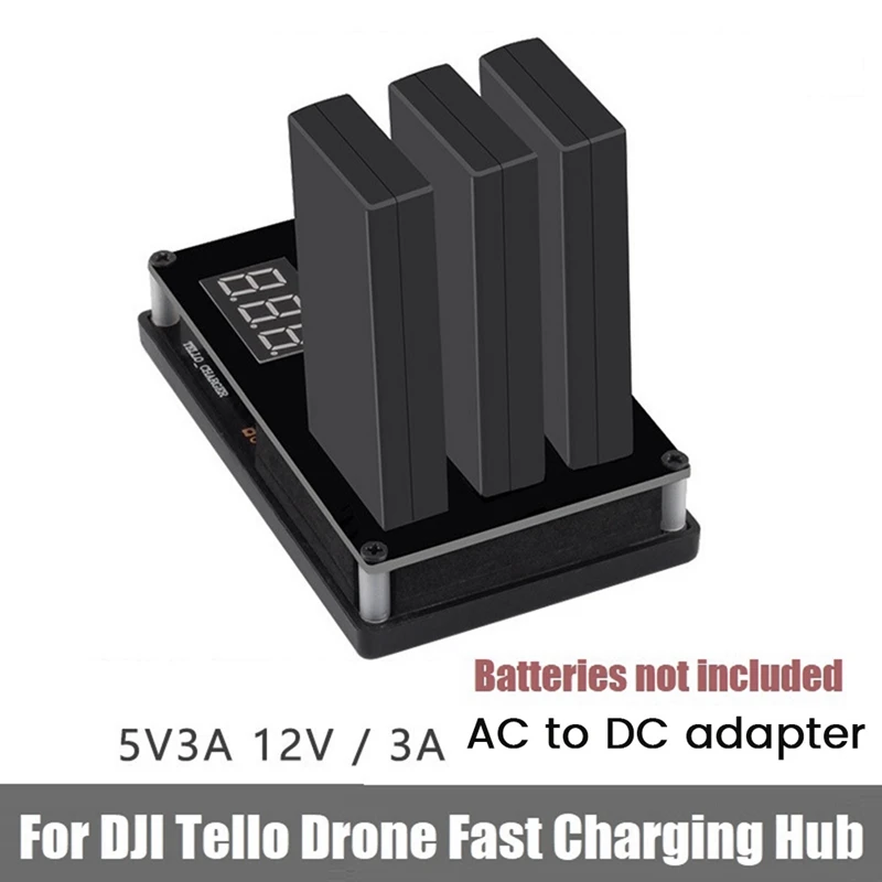 

Лидер продаж, зарядное устройство для DJI Tello Drone втулка для быстрой зарядки 3 Lipo