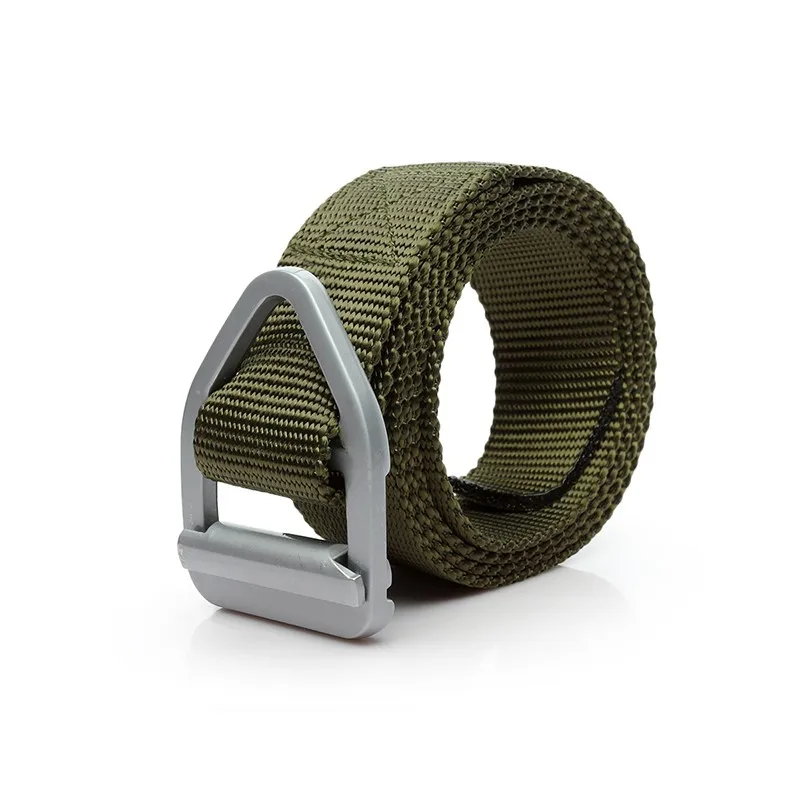 Military Waist Belt 800D Nylon 120cm Triangle Metal Buckle