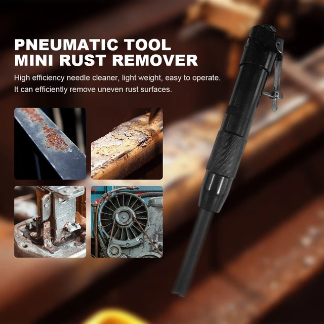 3mm Pneumatic Air Needle Scalers Low Noise Rust Remover Tools Carbon
