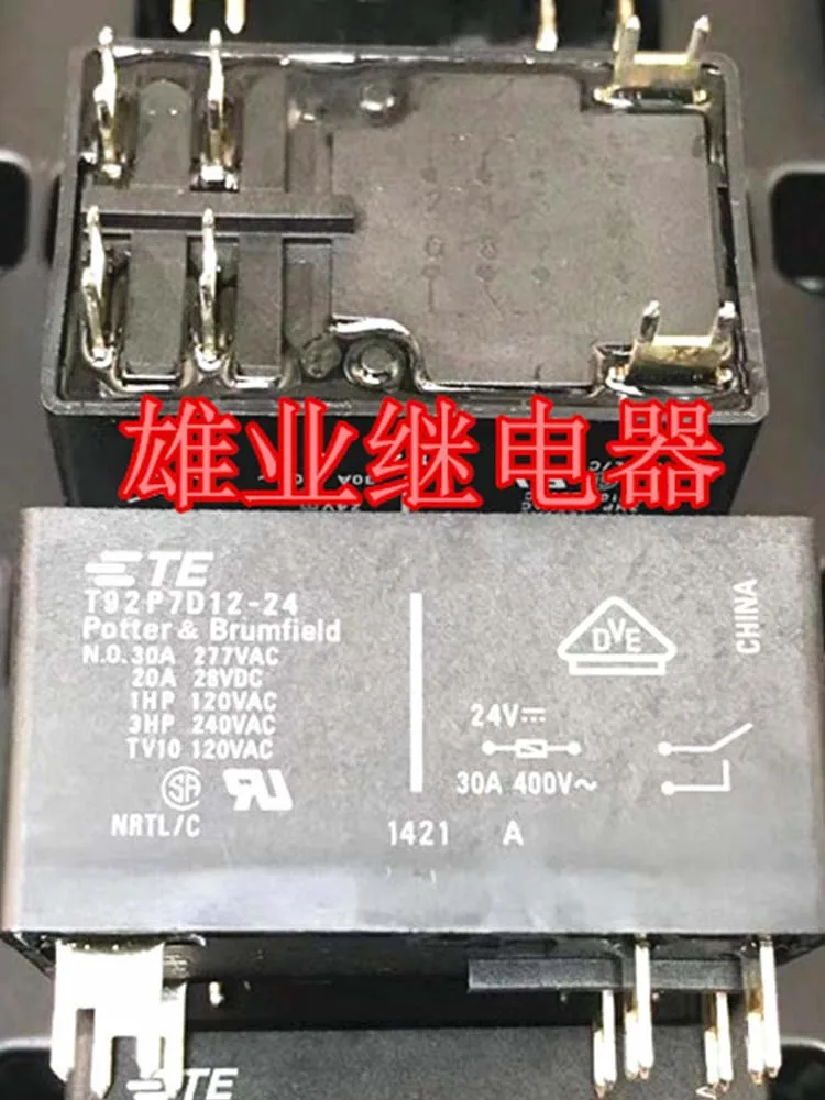 

T92P7D12-24 24V Relay 24VDC 6Pins