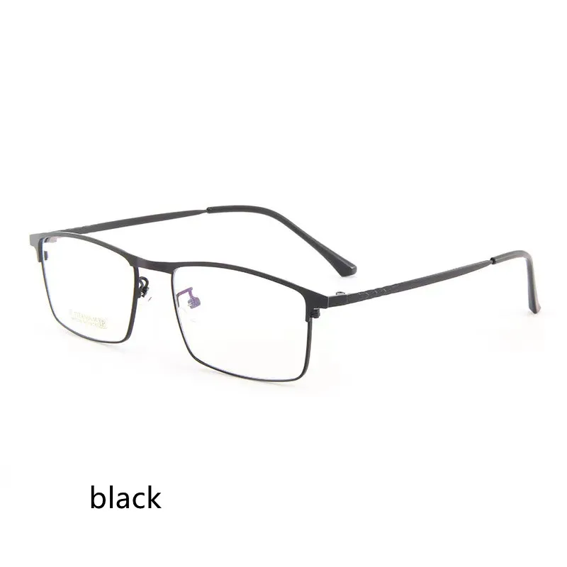 

54mm Alloy Glasses Frame Men 2023 Fashion Business Metal Square Eyeglasses Male Myopia Optical Spectacle frame 67309