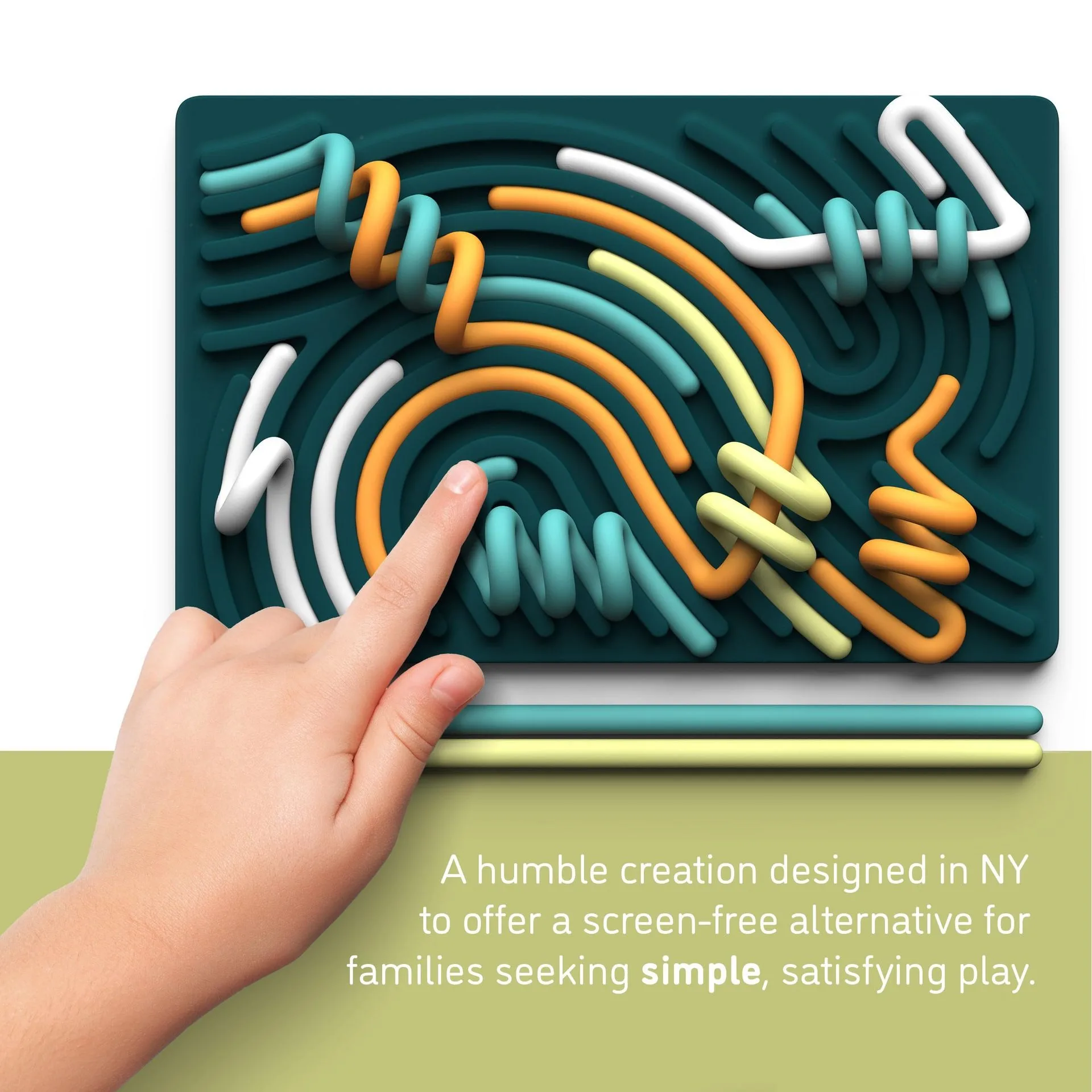 Silicone Sensory Activity Board - Main View