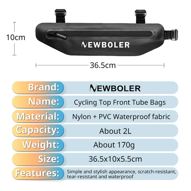 Waterproof Bicycle Frame Triangle Bag 2