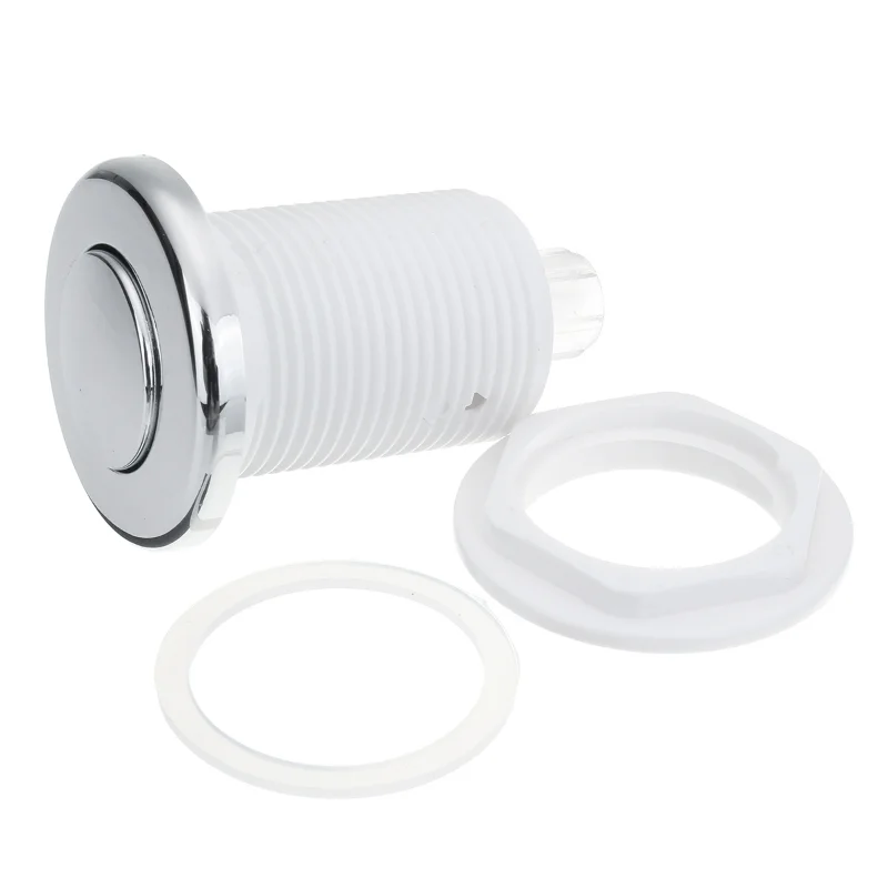 Description Picture 5 of item32mm Air Switch On Off Push Button 1m air hose For Bathtub Spa Garbage Whirlpool Pneumatic Micro Switch Toggle Home Kit