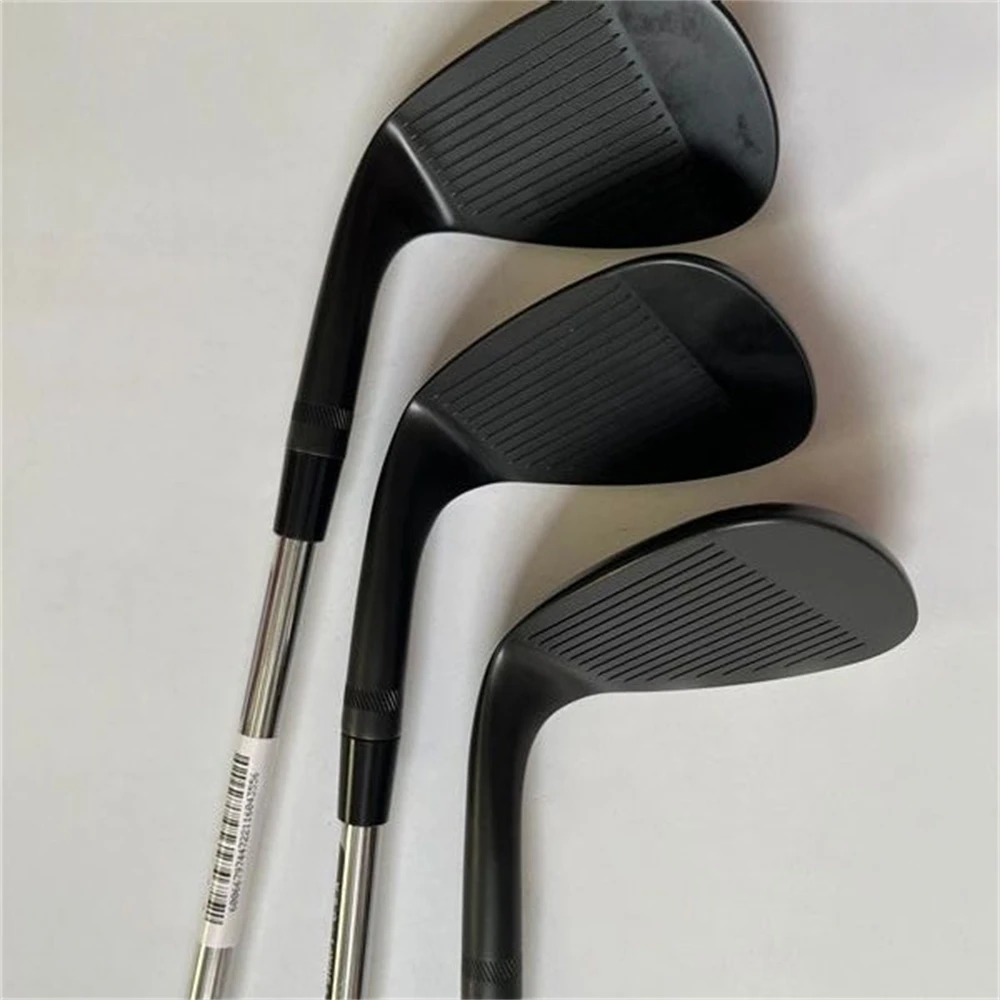 

Black Golf Clubs Wedges M 9 Select 3PCS From 46/48/50/52/54/56/58/60/62/64 R/S Steel Shafts Headcovers Global Free Shipping