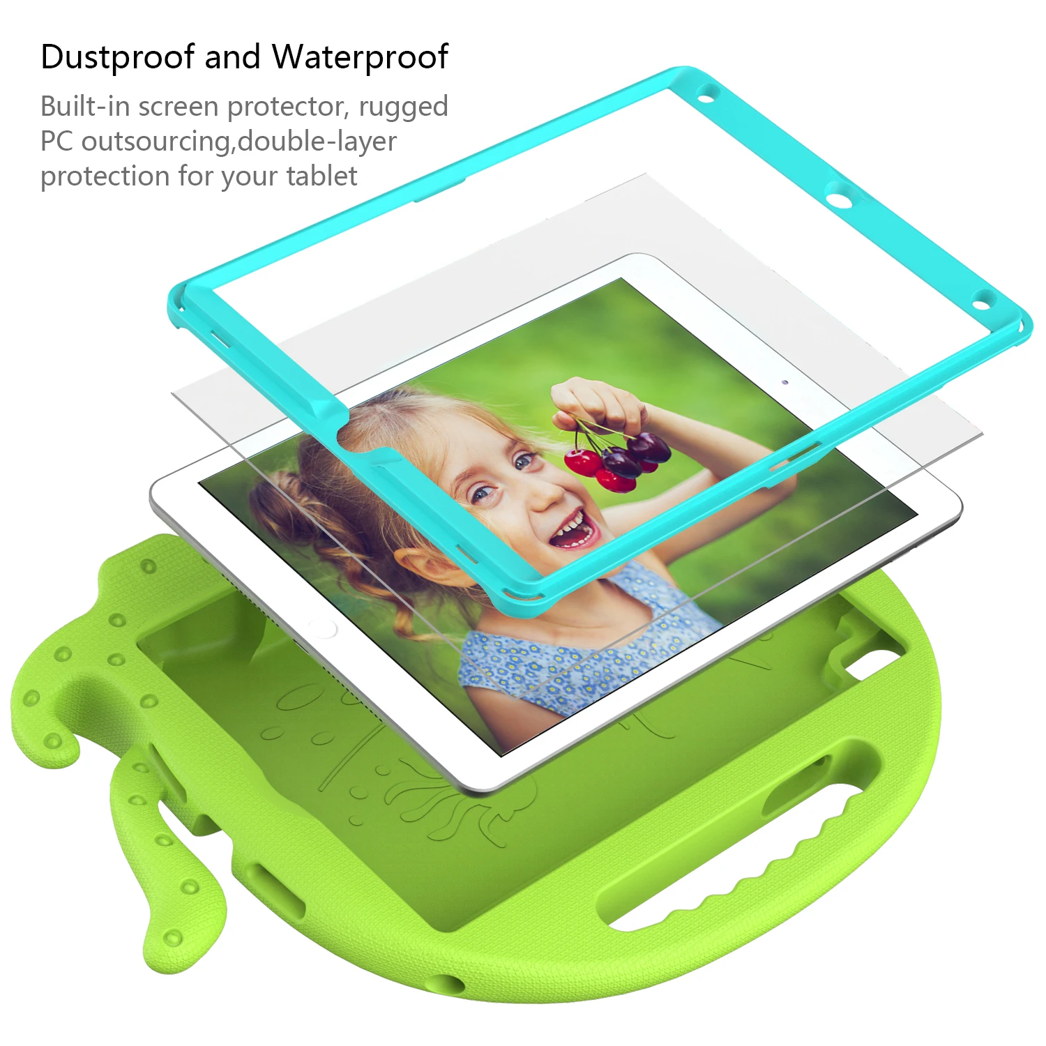 For IPad Air 4 10.9 2020 Pro 11 2018 2021 Stand Case Shockproof Kids EVA Cover For IPad 10.2 2021 Pro 10.5 Air3 Mini 6 5 4 3 2_voghion.com