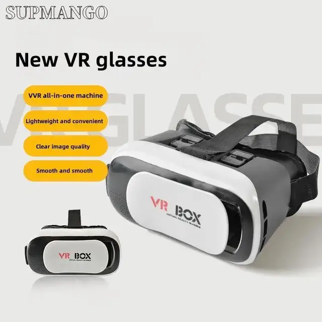 3D VR Glasses Headset Head-Mounted Adjustable VR For 4.7-6.1 Inches Android Smart Phones Virtual Reality Movie Game Helmet 1