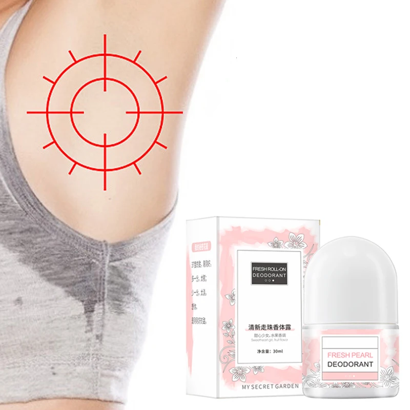 Natural Antiperspirant Roll-on 30ml Antiperspirant Deodorant Clinical Strength Hyperhidrosis Treatment-Reduces Armpit Sweat