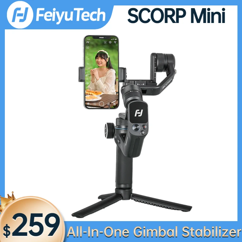 FeiyuTech Official SCORP-C Camera Stabilizer,3-Axis