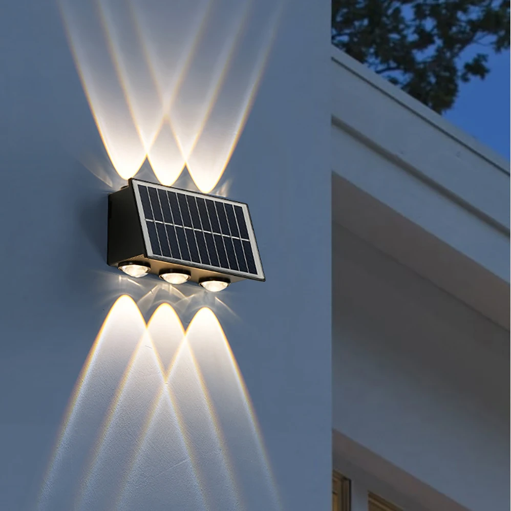 Aplique solar exterior LED Solar 6000K 6,6W
