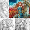 1pc Art Coloring Book 22 Page Coloring Books Gift For Birthday Party Relieve Stress Kill Time Graffiti Painting Drawing Art Book 5