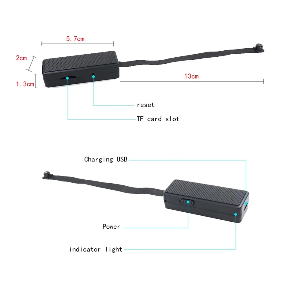 LooKcam 미니 카메라, DIY 휴대용 감시 카메라, WiFi 모션 감지, 원격 보기, 보안 보호 비디오 녹음기
