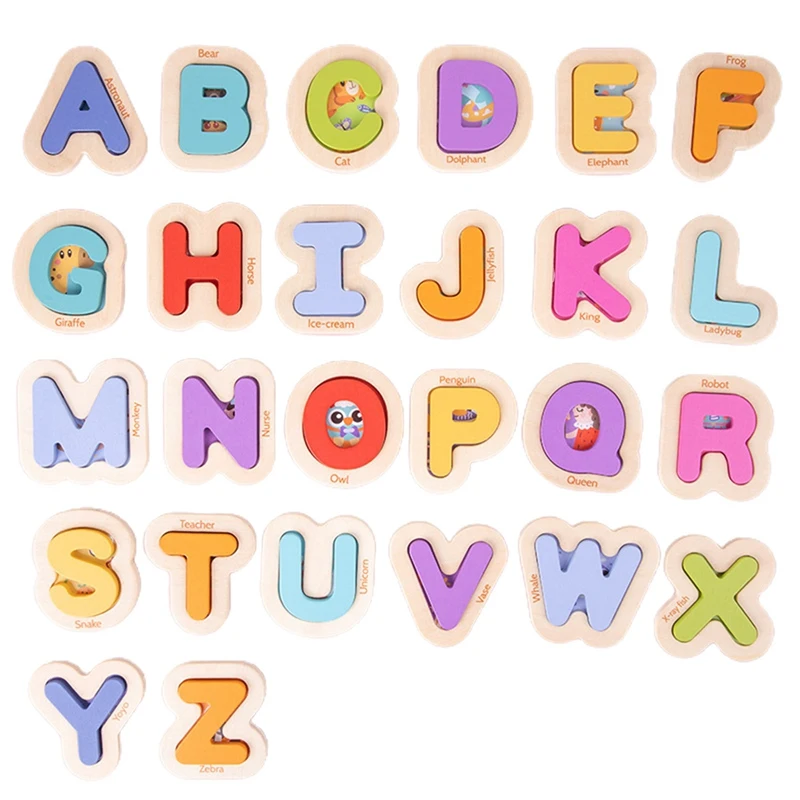 용 나무 A-Z 글자, 철자 및 파닉스용 ABC  게임