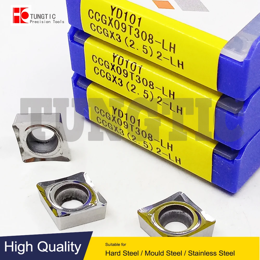 

TUNGTIC CCGX09T308-LH фрезерные вставки, карбидная фреза для CNC CCGX 09T308-LH