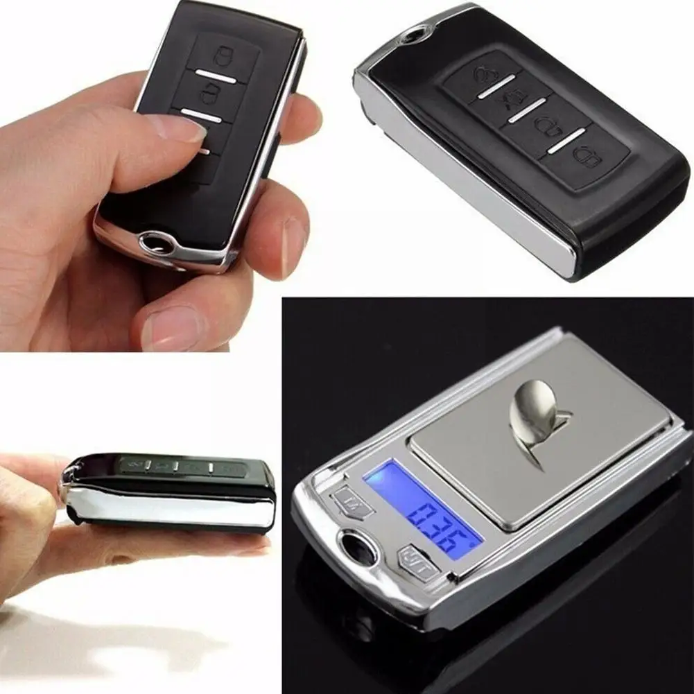 1Pc High Precision Mini Digital Scale 200G/100G 0.01G Scale Car Key Weigher Jewelry Scales Kitchen Digital