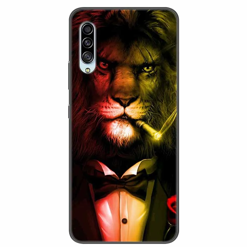 Sleek Black Fashion Soft TPU Silicone Phone Case for Samsung Galaxy A90 5G - 6.7