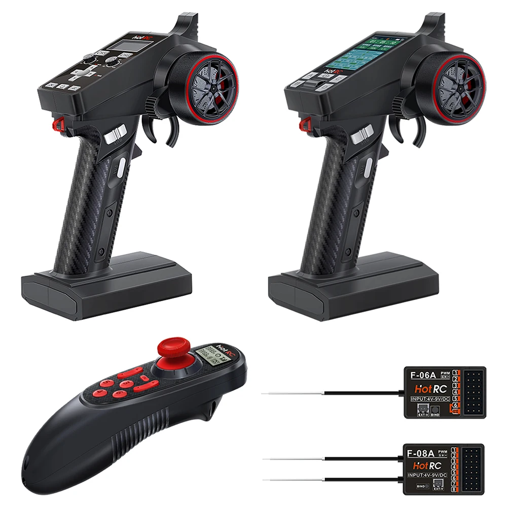 Récepteur F-06A et F-08A compatibles avec émetteur HotRC CT-8A DS600, livraison rapide France