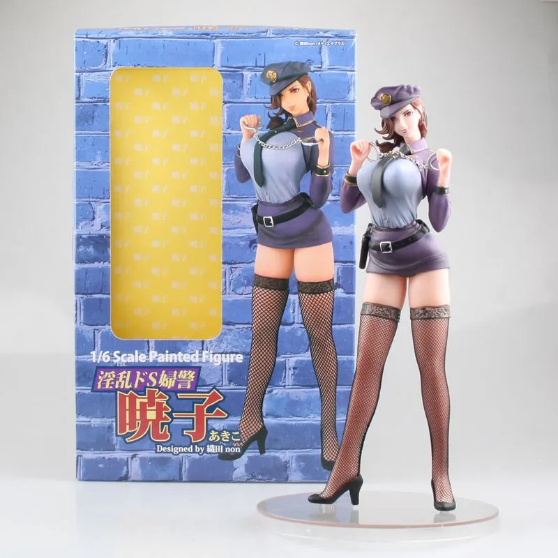 Фигурка аниме гадкая S полицейская женщина Акико дизайн от Oda non 1/6 фигурка из ПВХ 27