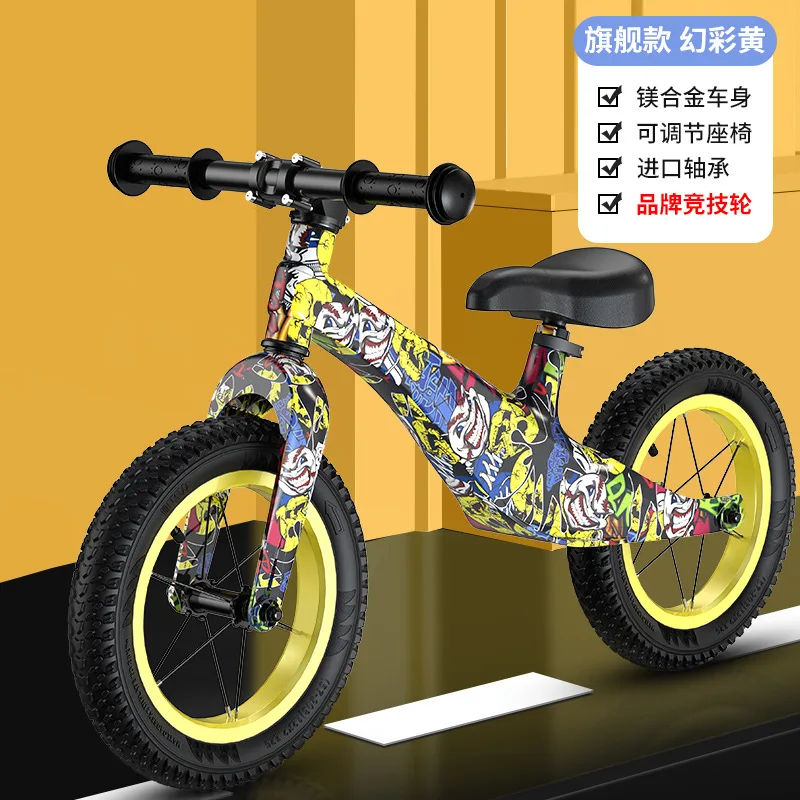 

Children's Training Balance Car Without Pedal Comfortable Baby Bicycle 2-6 Years Old Scooter Yo-Yo Car Toddler Scooter