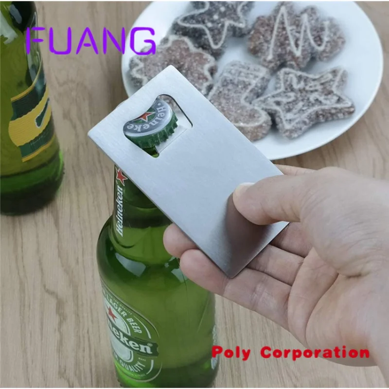 Custom  Durable Stainless Steel Bottle Opener Nfc Metal Cards Personalized