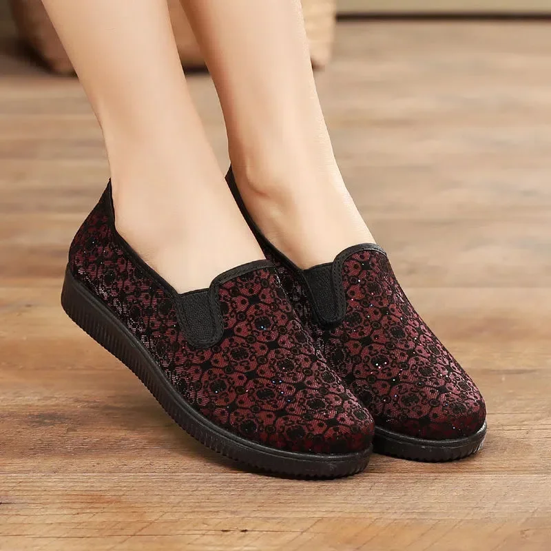

Women Classic Round Toe Black Light Weight Spring Slip on Anti Skid Shoes Lady Casual Comfort Summer Comfort Flat Loafers H1208