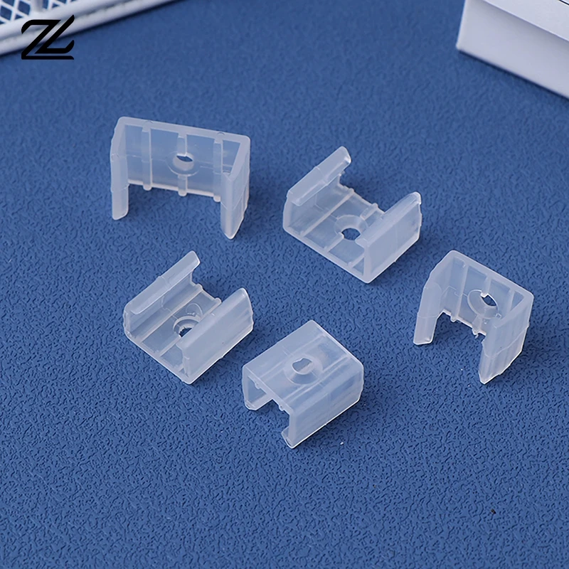 50Pcs Led Connector Fix Plastic Clips Mounting Fixing Wall 8/10/12/14/17/18/20MM RGB 5730/5050/2835 Strip Light led connector clips