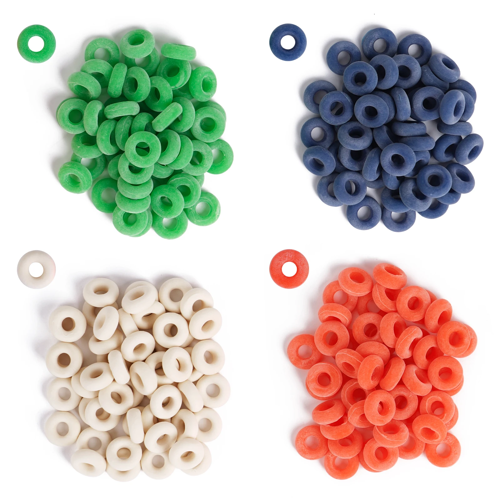 100Pcs Livestock Pig Cattle Sheep Tail Cutting Castration Rubber Ring Castration circle for Castrating Pliers Farm Supplies 2