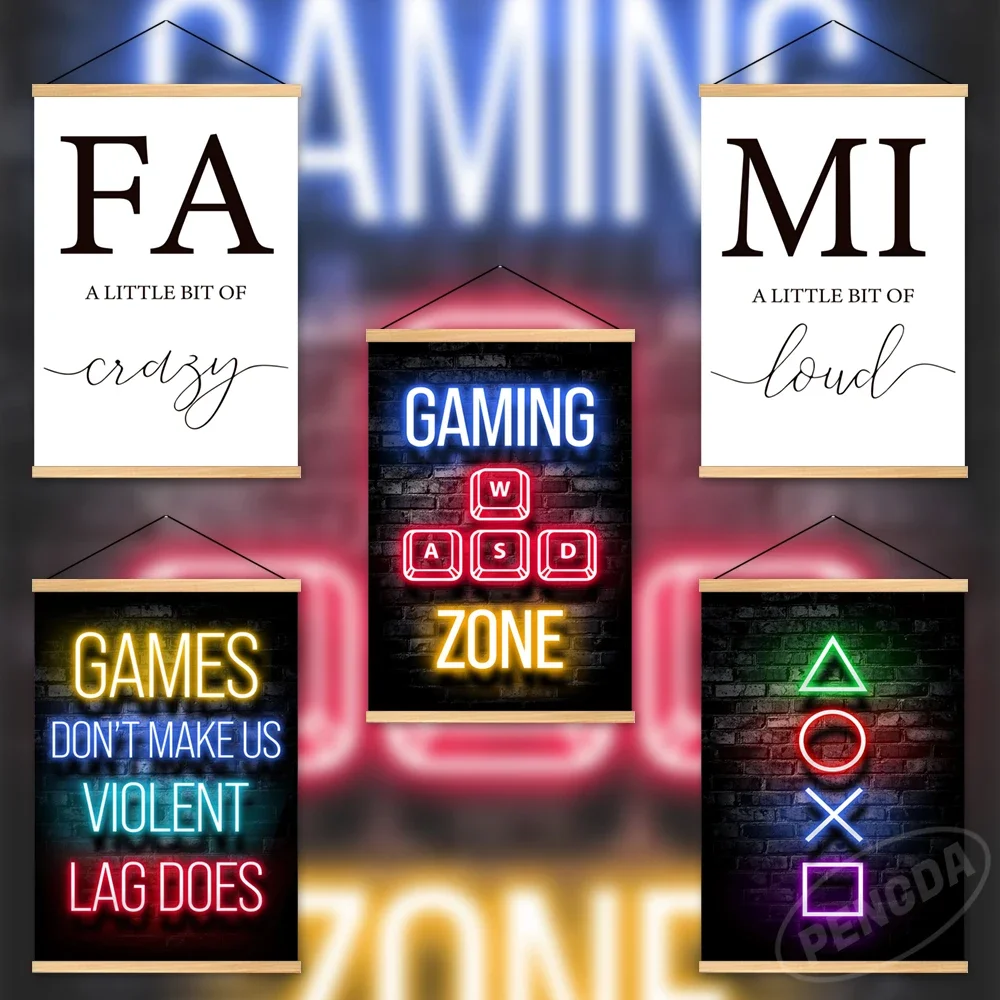 

Деревянный настенный постер в скандинавском стиле, Hd Печать на холсте, Современный домашний декор, картина с алфавитом, креативный постер для гостиной