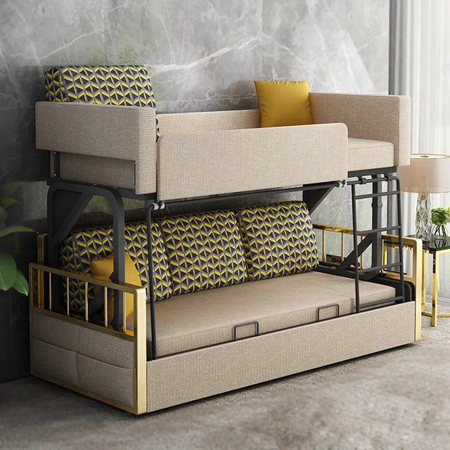 Canapé-lit moderne pour enfants, meubles de chambre à coucher, lits superposés 1